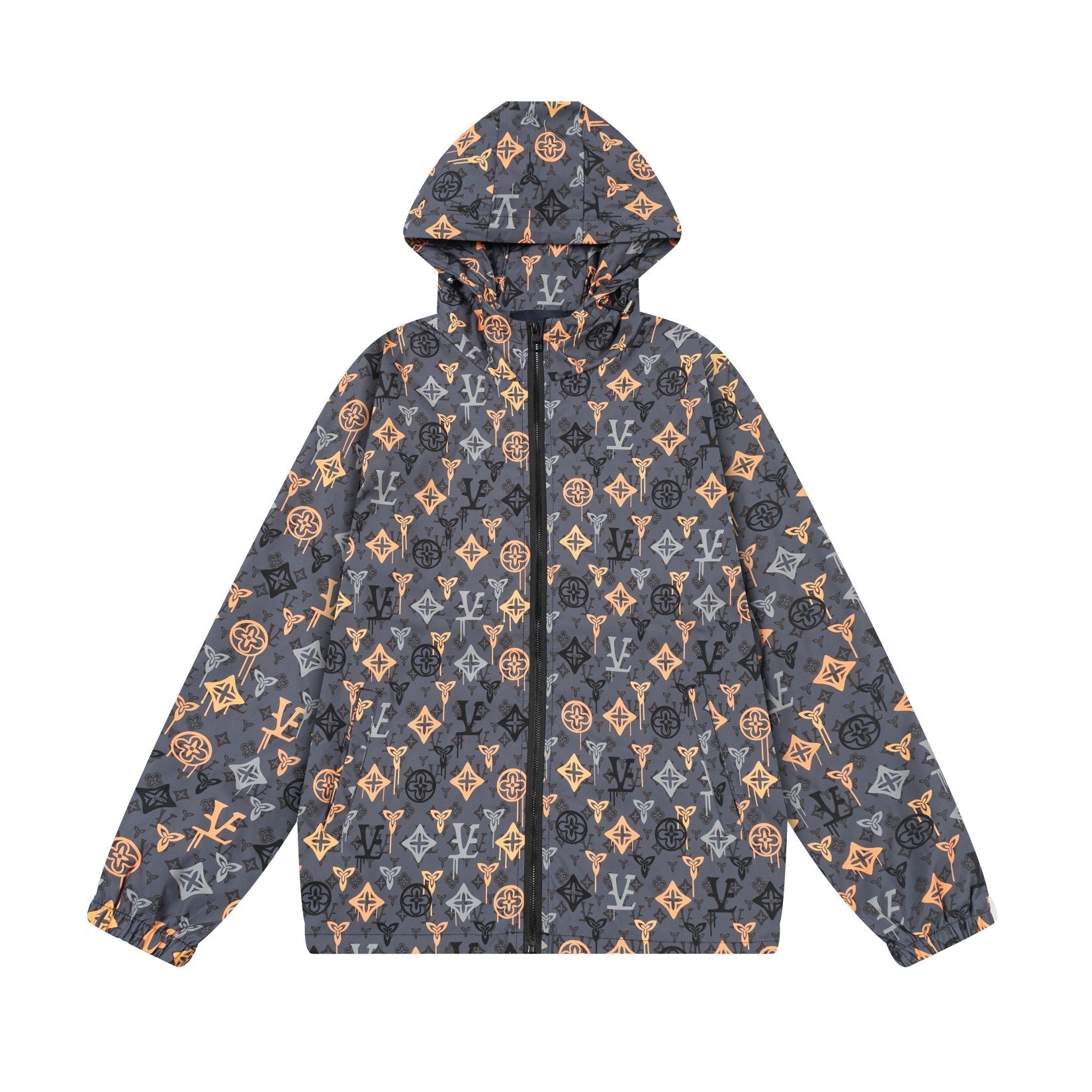 Contrast Print Jacket