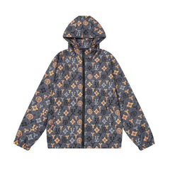 Contrast Print Jacket