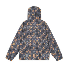 Contrast Print Jacket