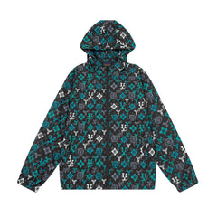 Contrast Print Jacket