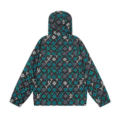 Contrast Print Jacket