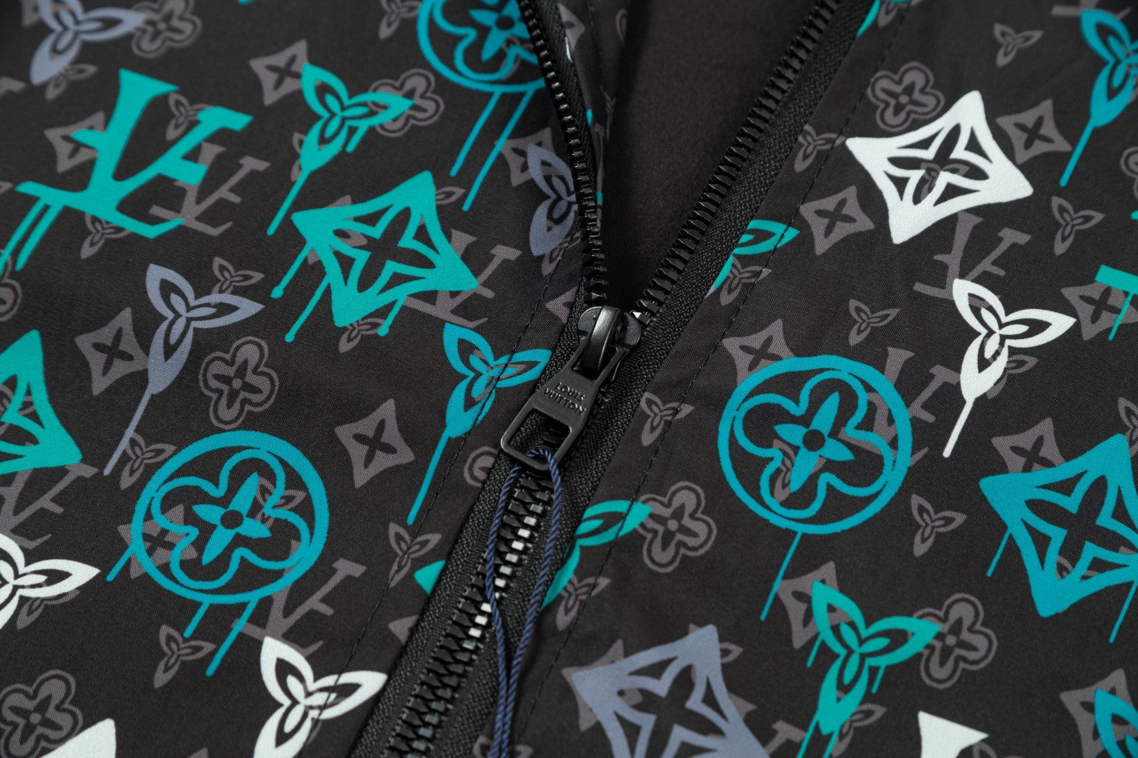 Contrast Print Jacket