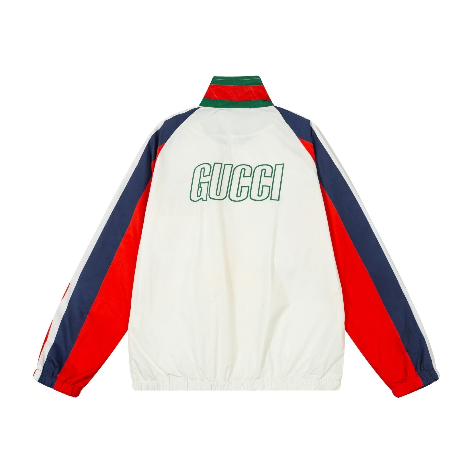 Colorblock Back Print Jacket