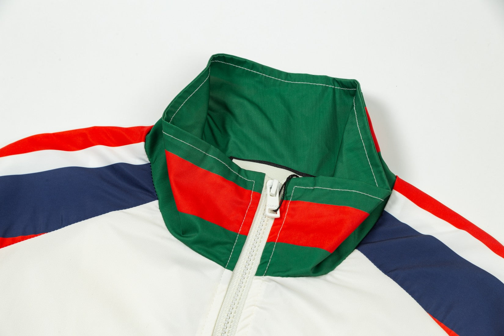 Colorblock Back Print Jacket