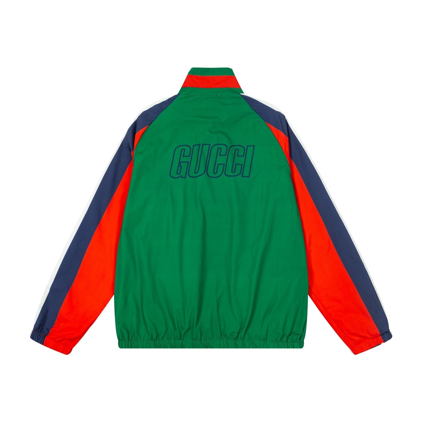 Colorblock Back Print Jacket