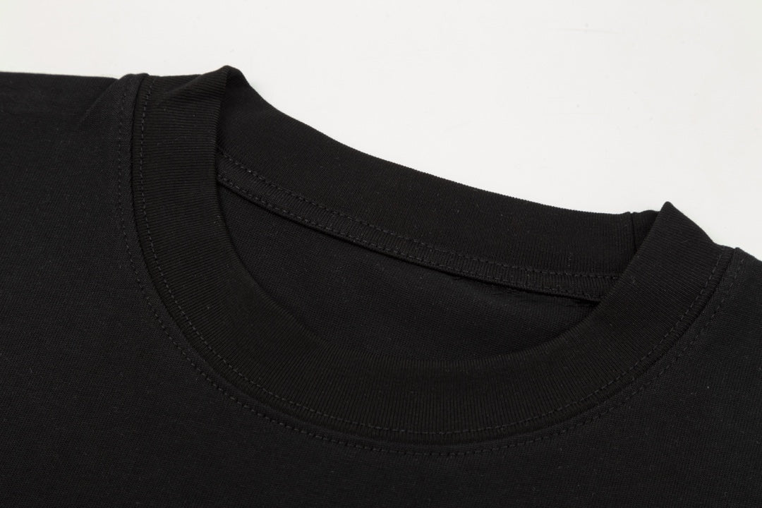 Stitching Print T Shirt
