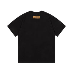 Stitching Print T Shirt