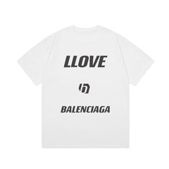 Letters Print T Shirt