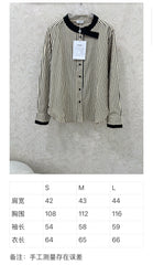 New vintage style striped shirt