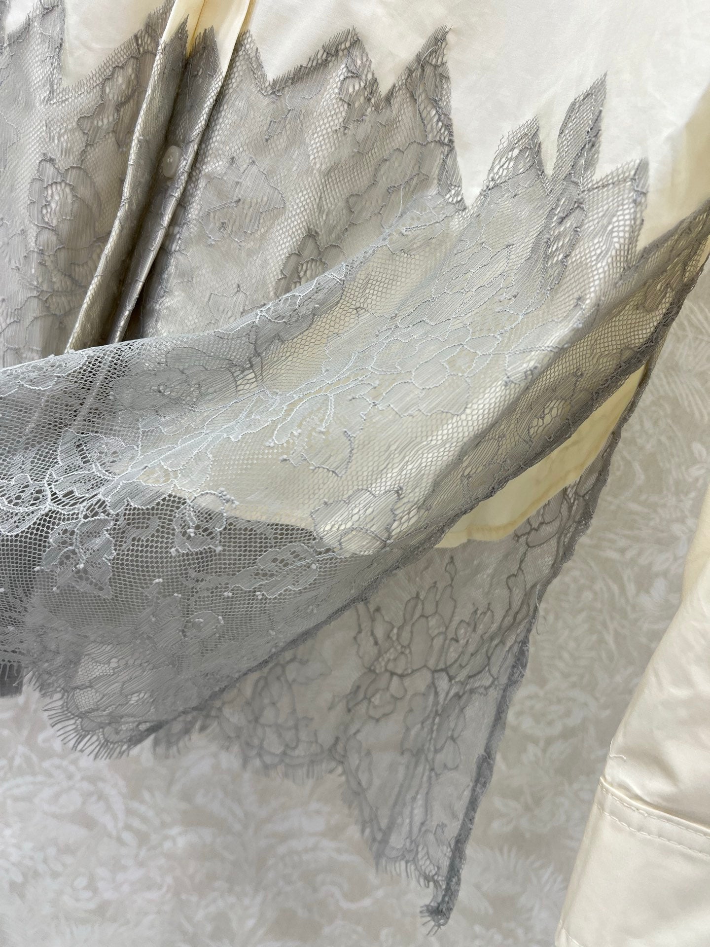 New patchwork lace shirt with very beautiful