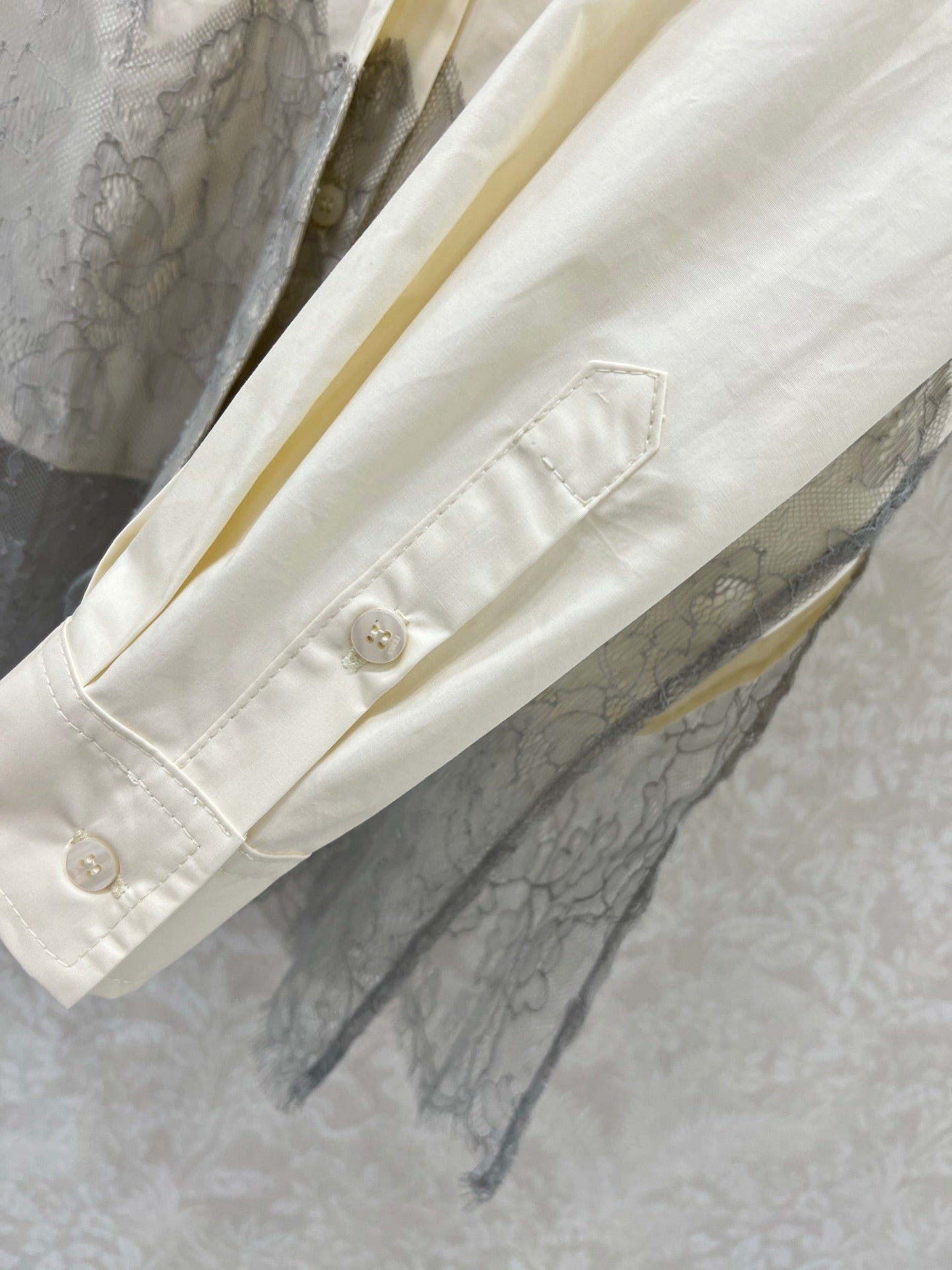 New patchwork lace shirt with very beautiful