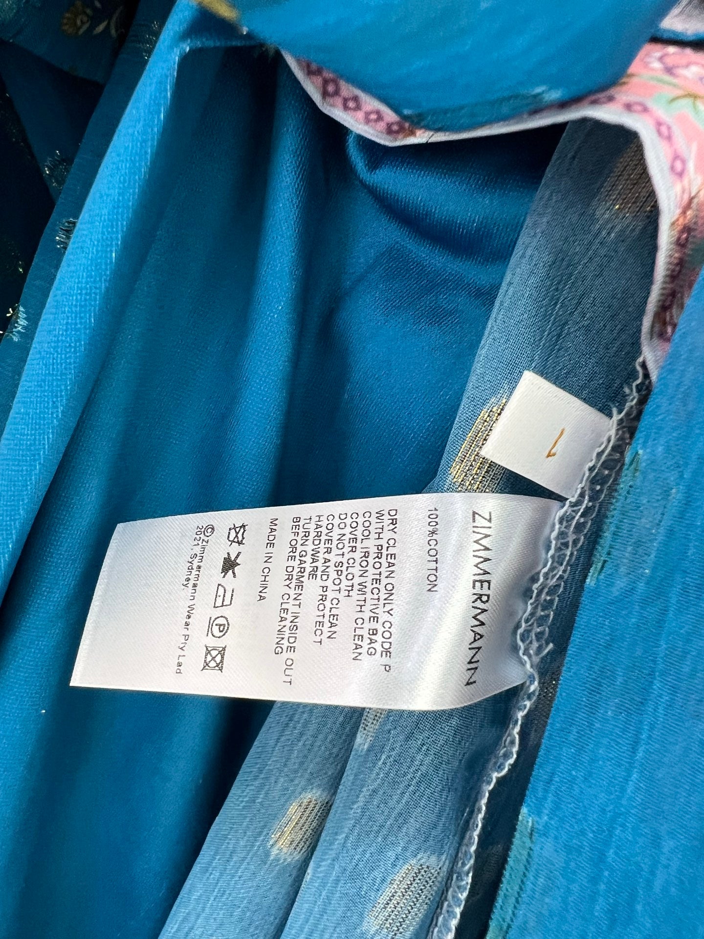 Sapphire printed masterpiece