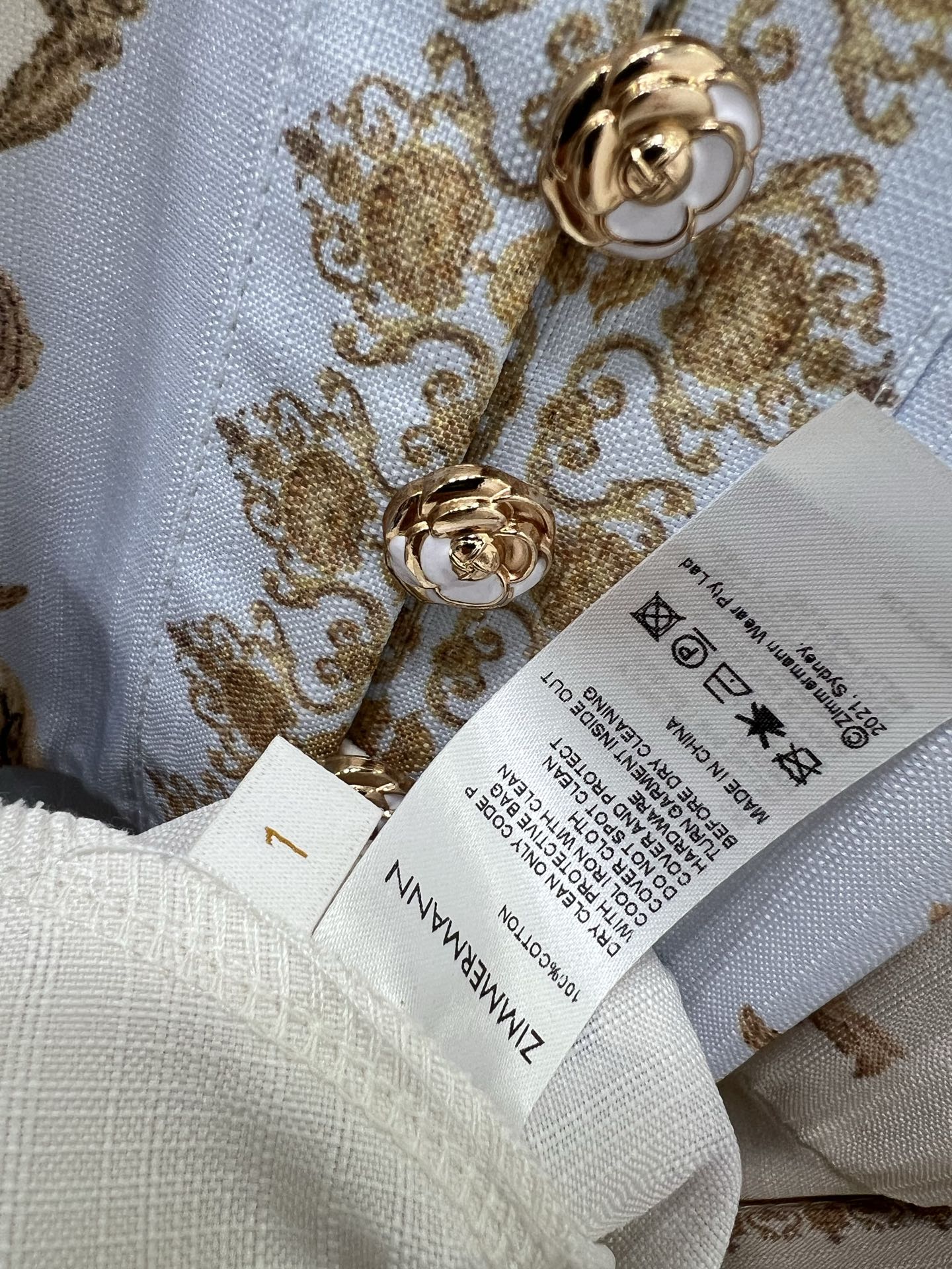 New Palace Flower Bauhinia Dress