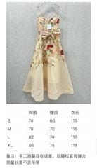 25 new rose print camisole dress