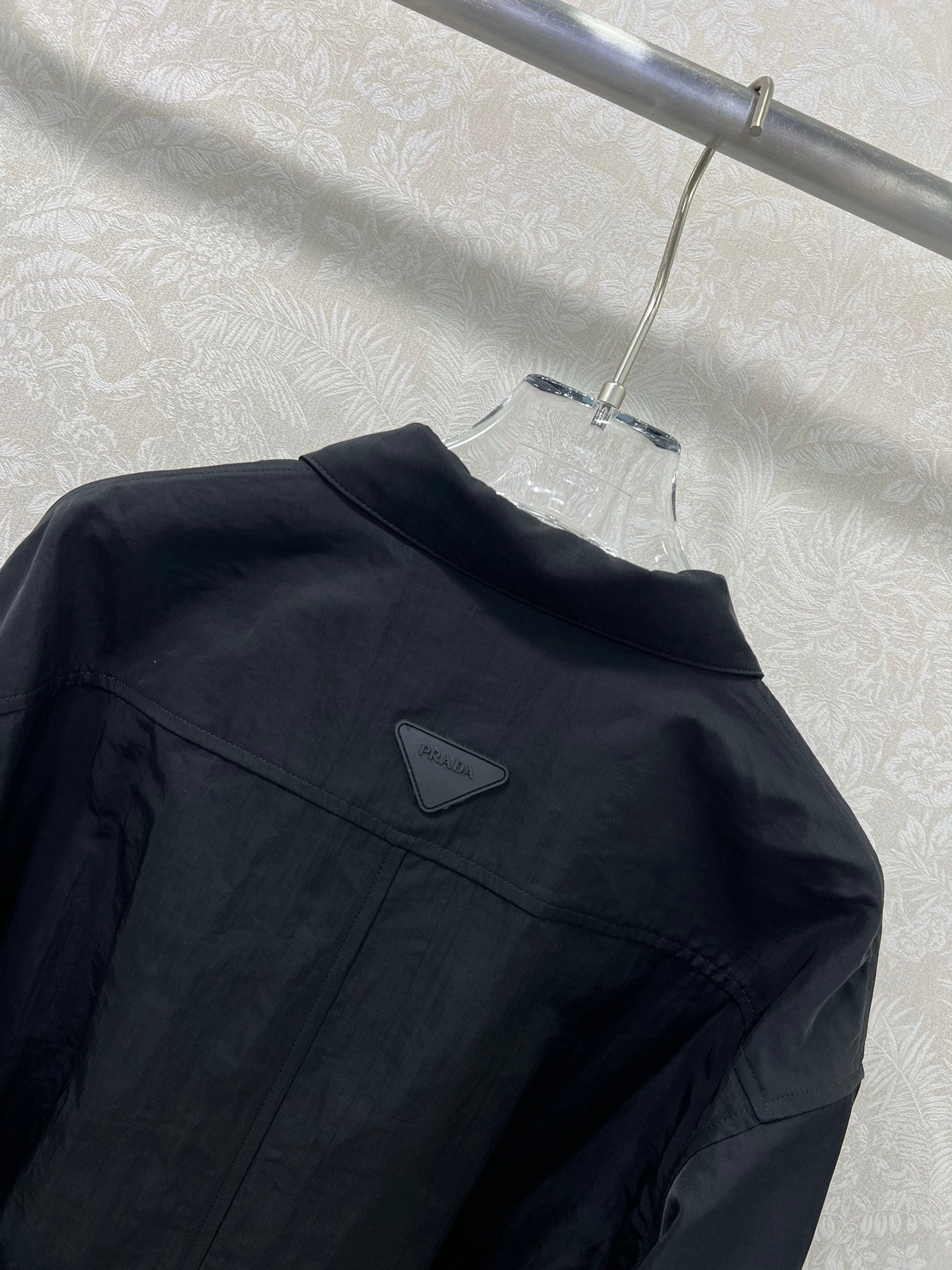 New collar belt shirt jacket