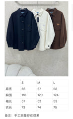 New wool double-sided fabric jacket