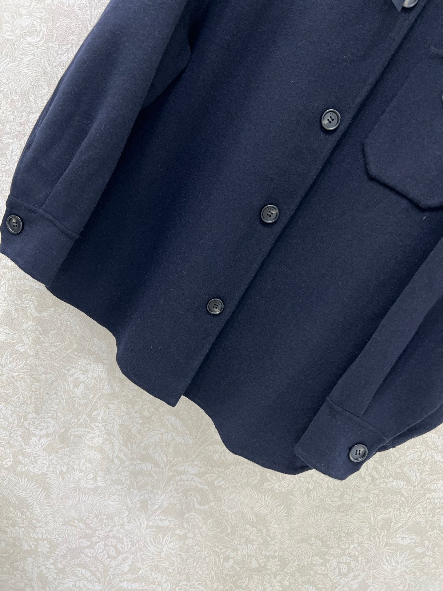 New wool double-sided fabric jacket