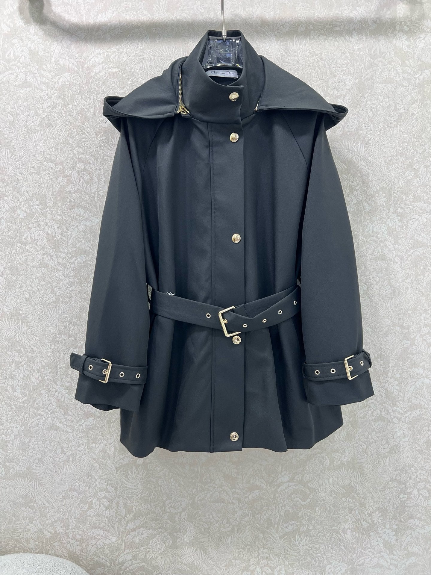 New detachable hooded waistband windbreaker jacket