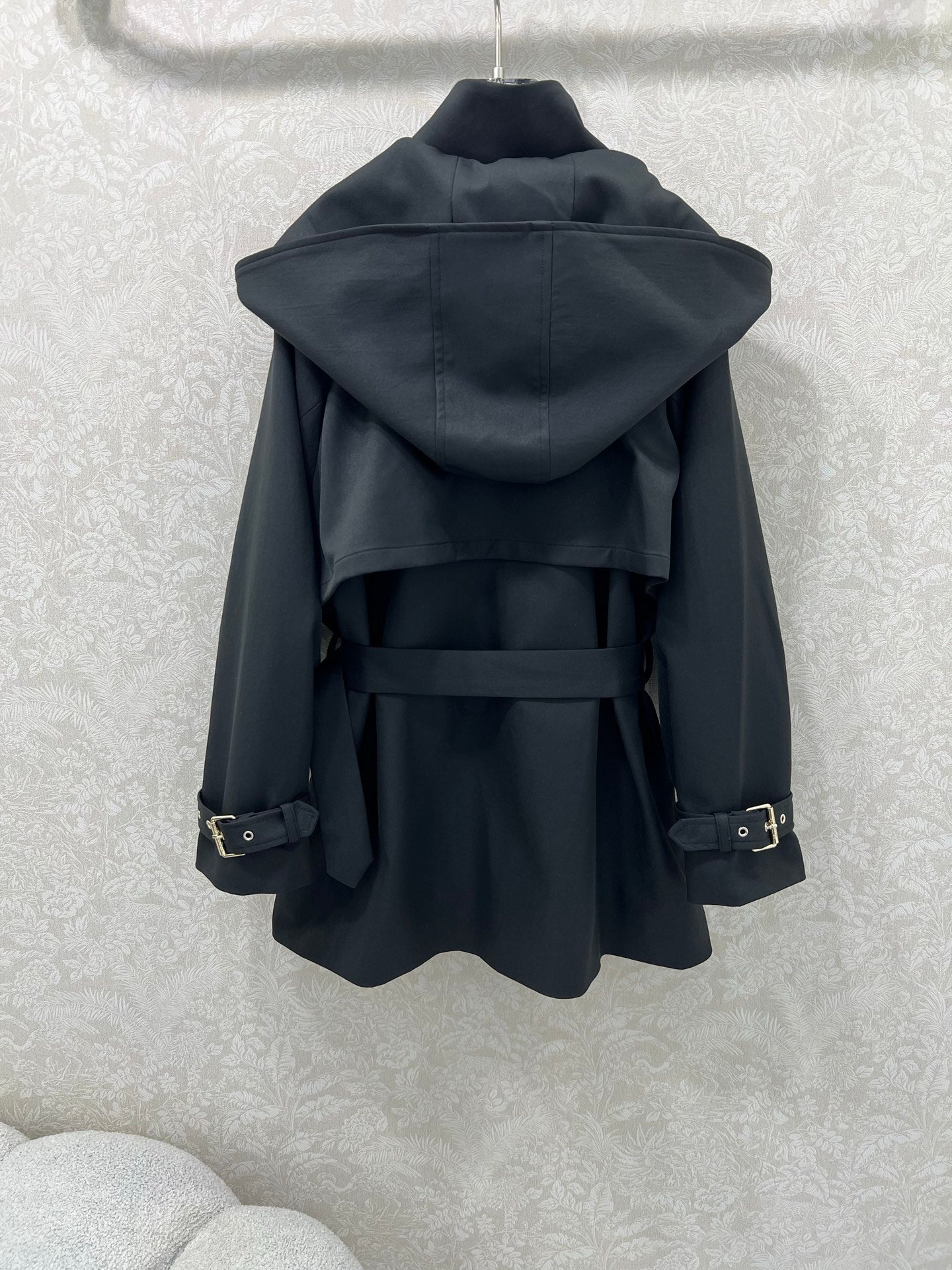New detachable hooded waistband windbreaker jacket
