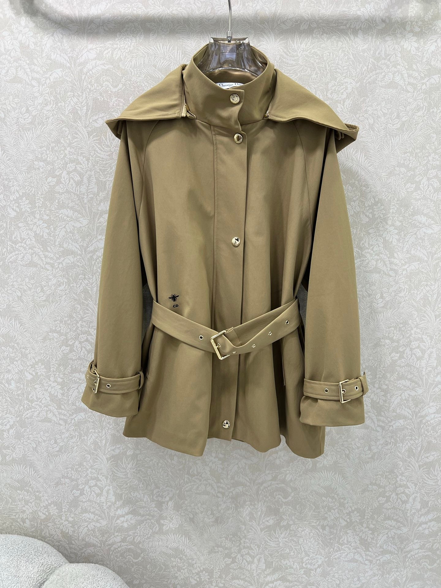 New detachable hooded waistband windbreaker jacket