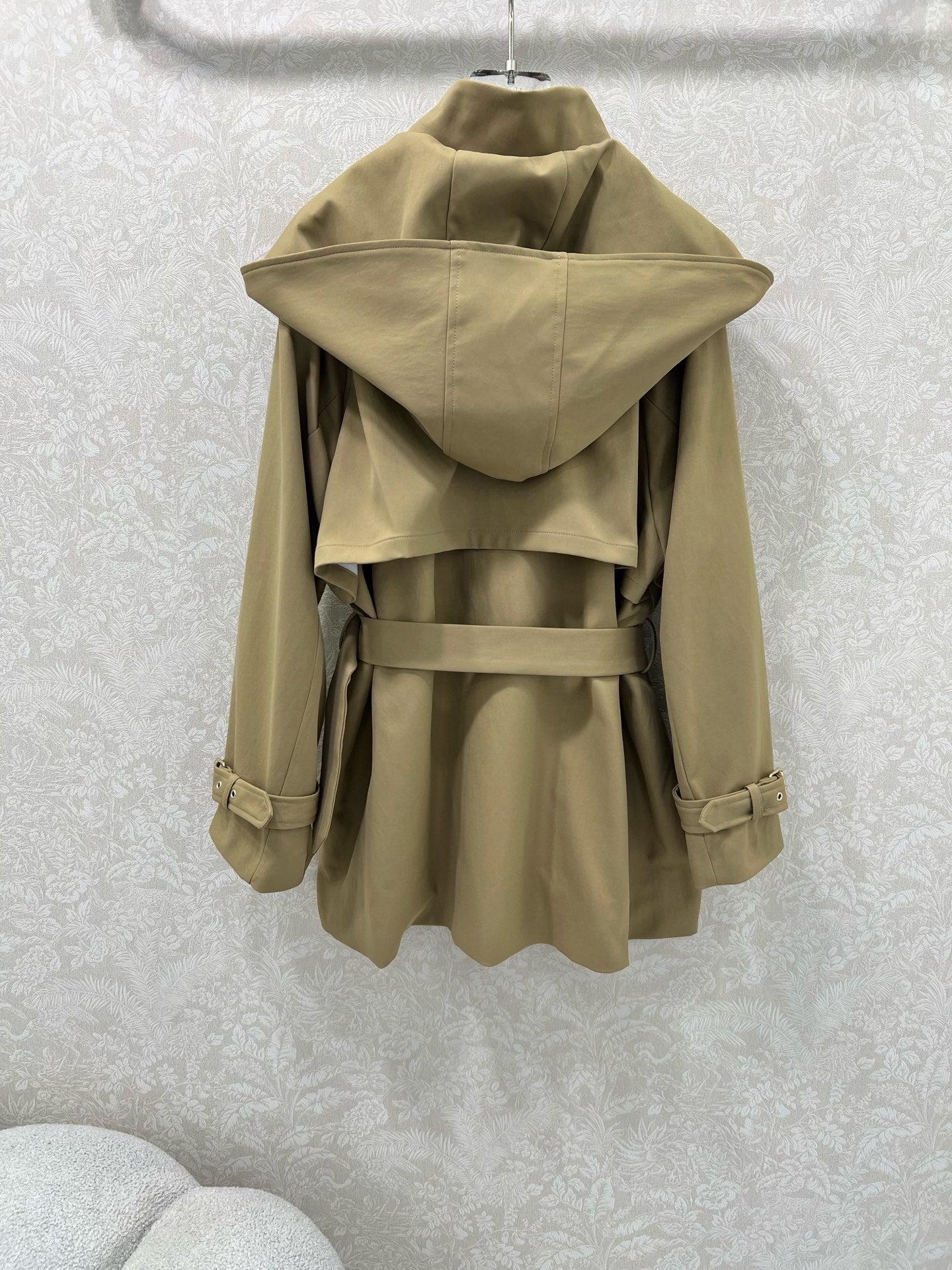 New detachable hooded waistband windbreaker jacket