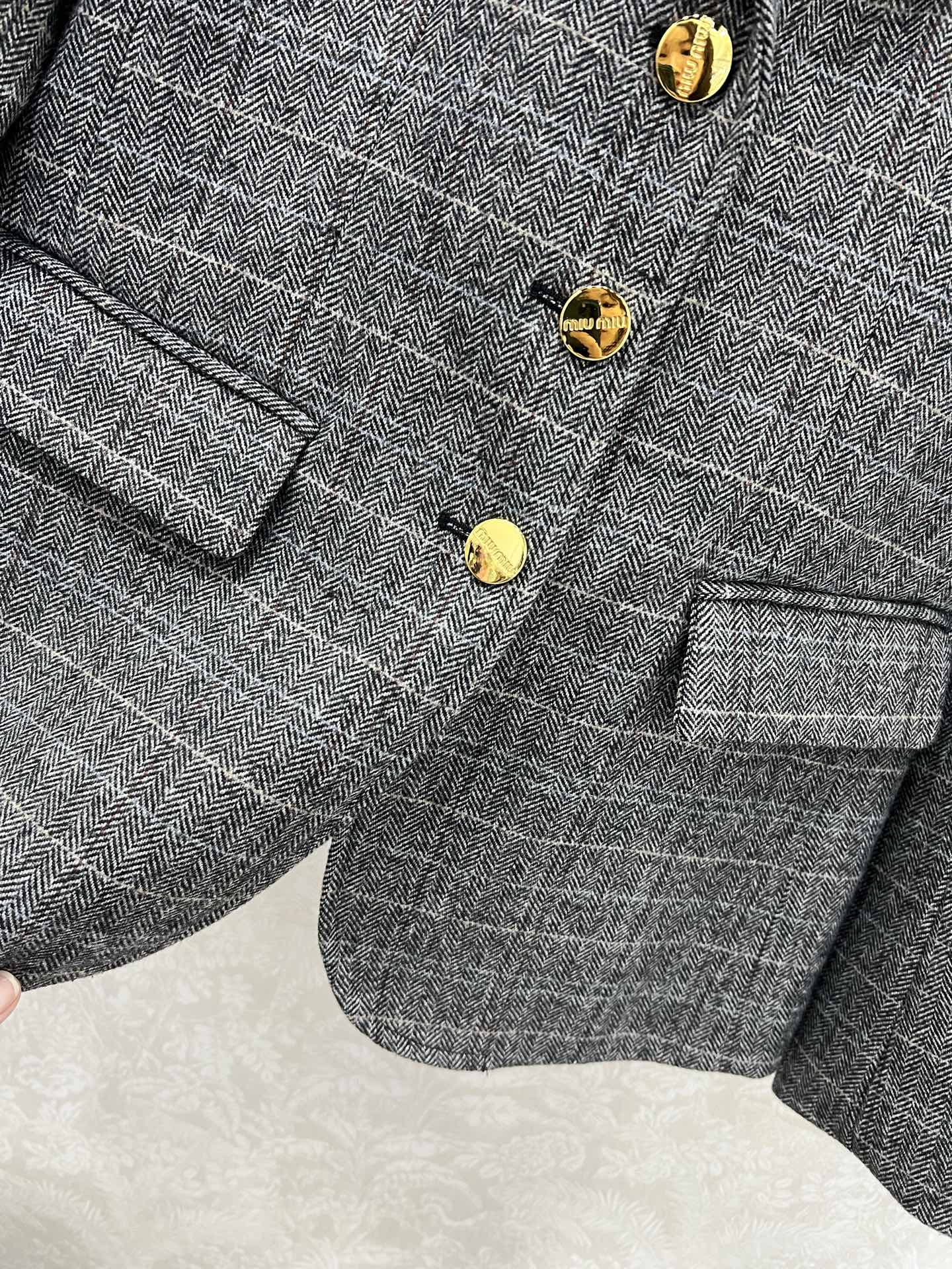 New wool suit jacket