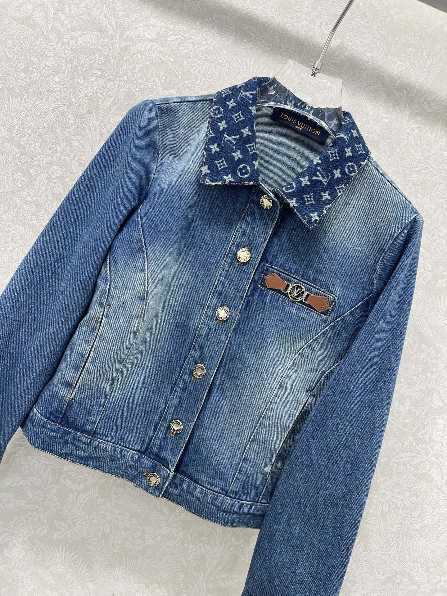 New retro washed denim jacket