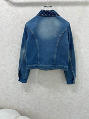 New retro washed denim jacket