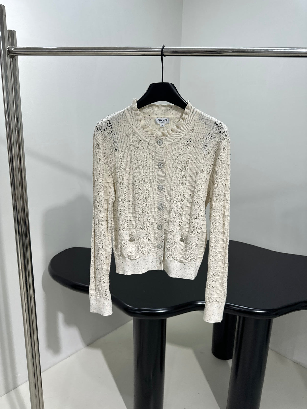 New cashmere and wool cardigan