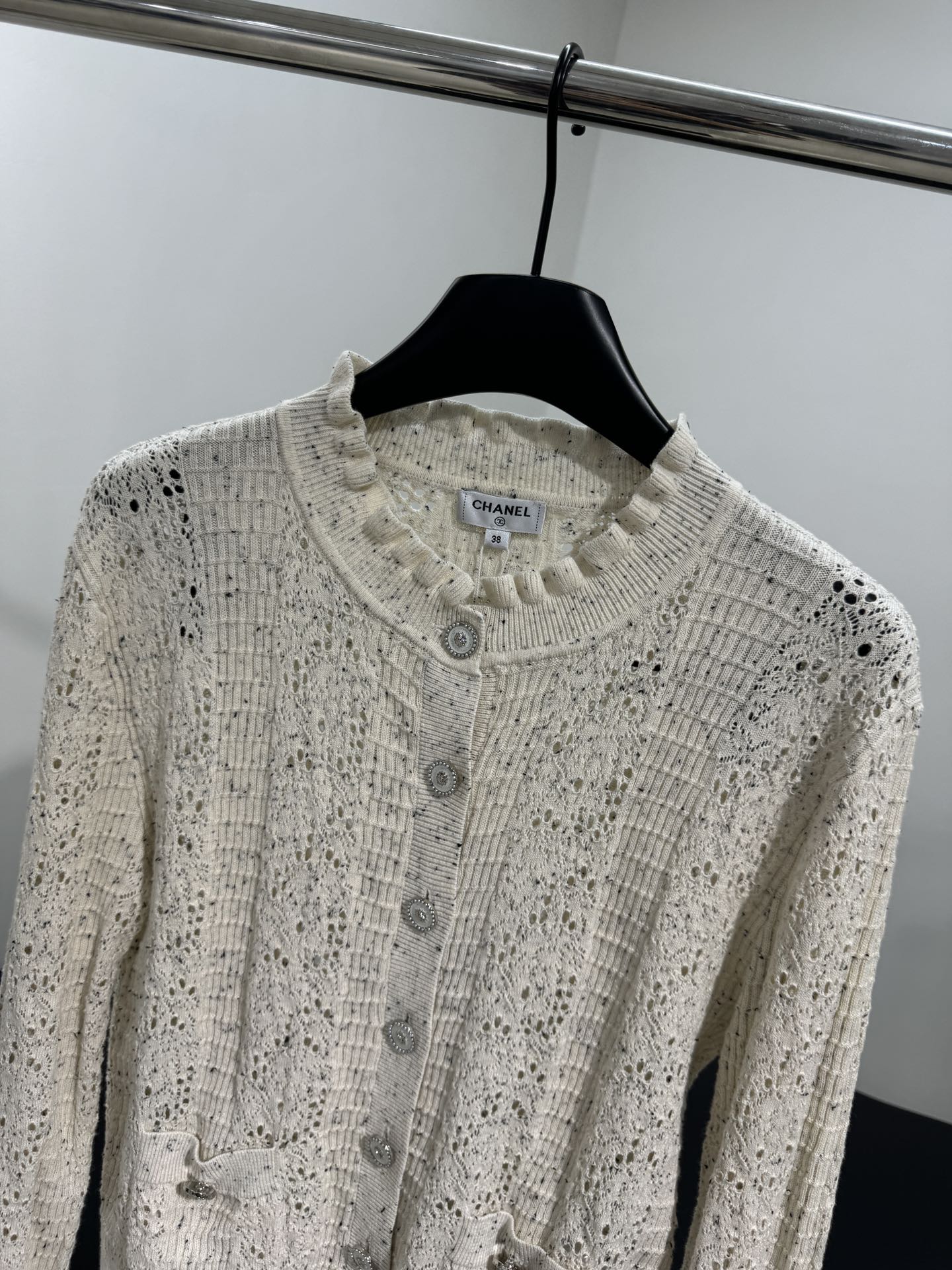 New cashmere and wool cardigan