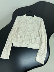 New cashmere and wool cardigan
