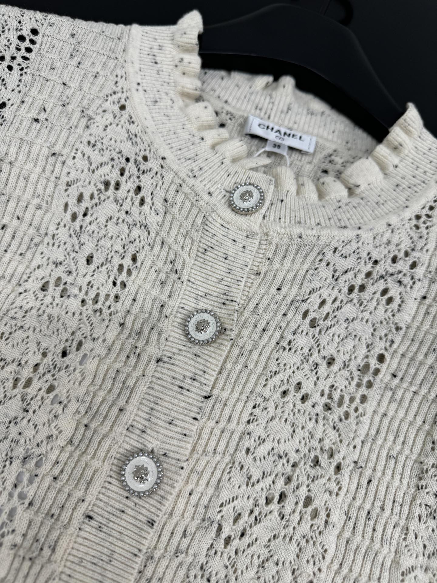 New cashmere and wool cardigan