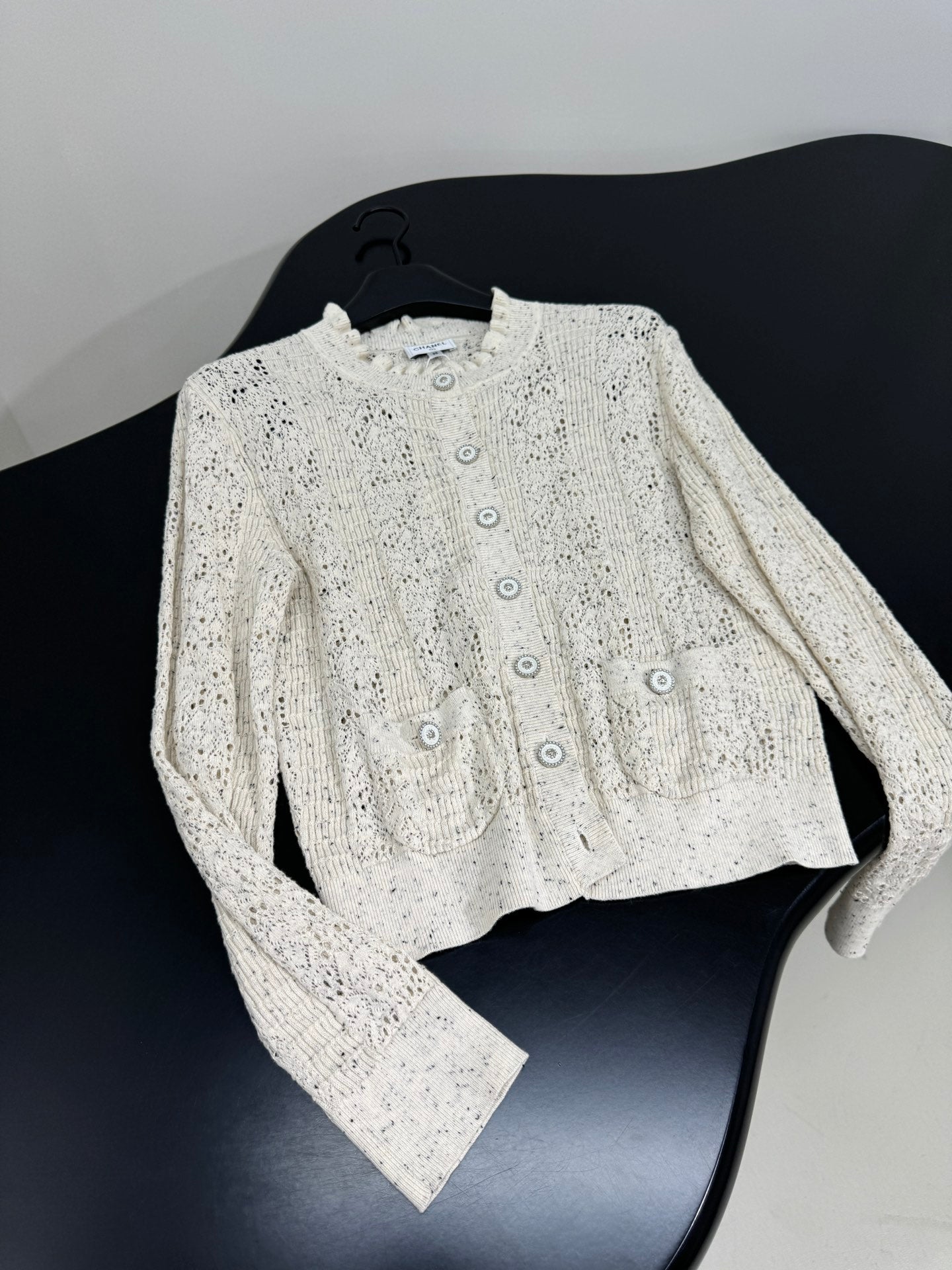 New cashmere and wool cardigan