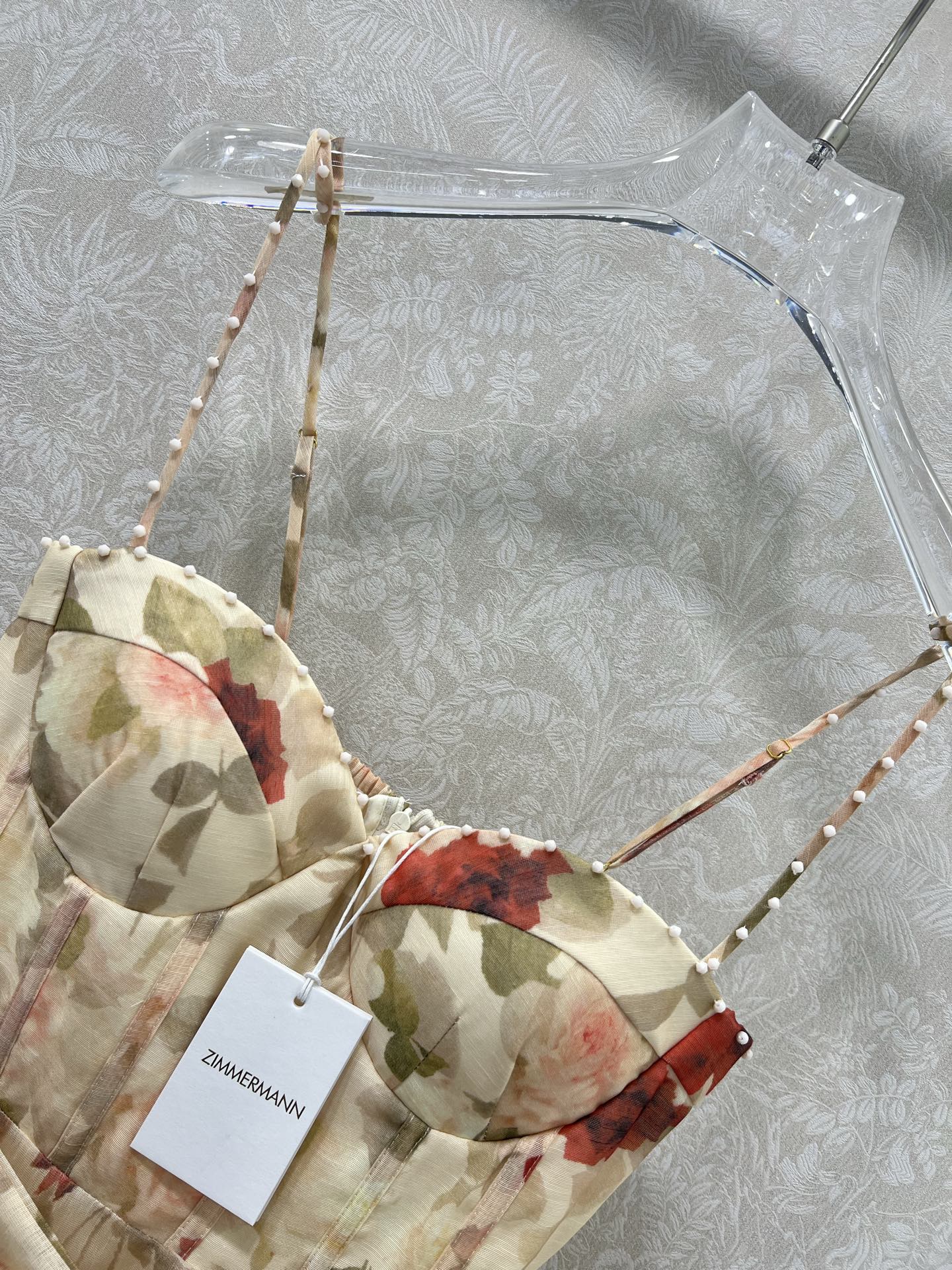 25 new rose print camisole dress