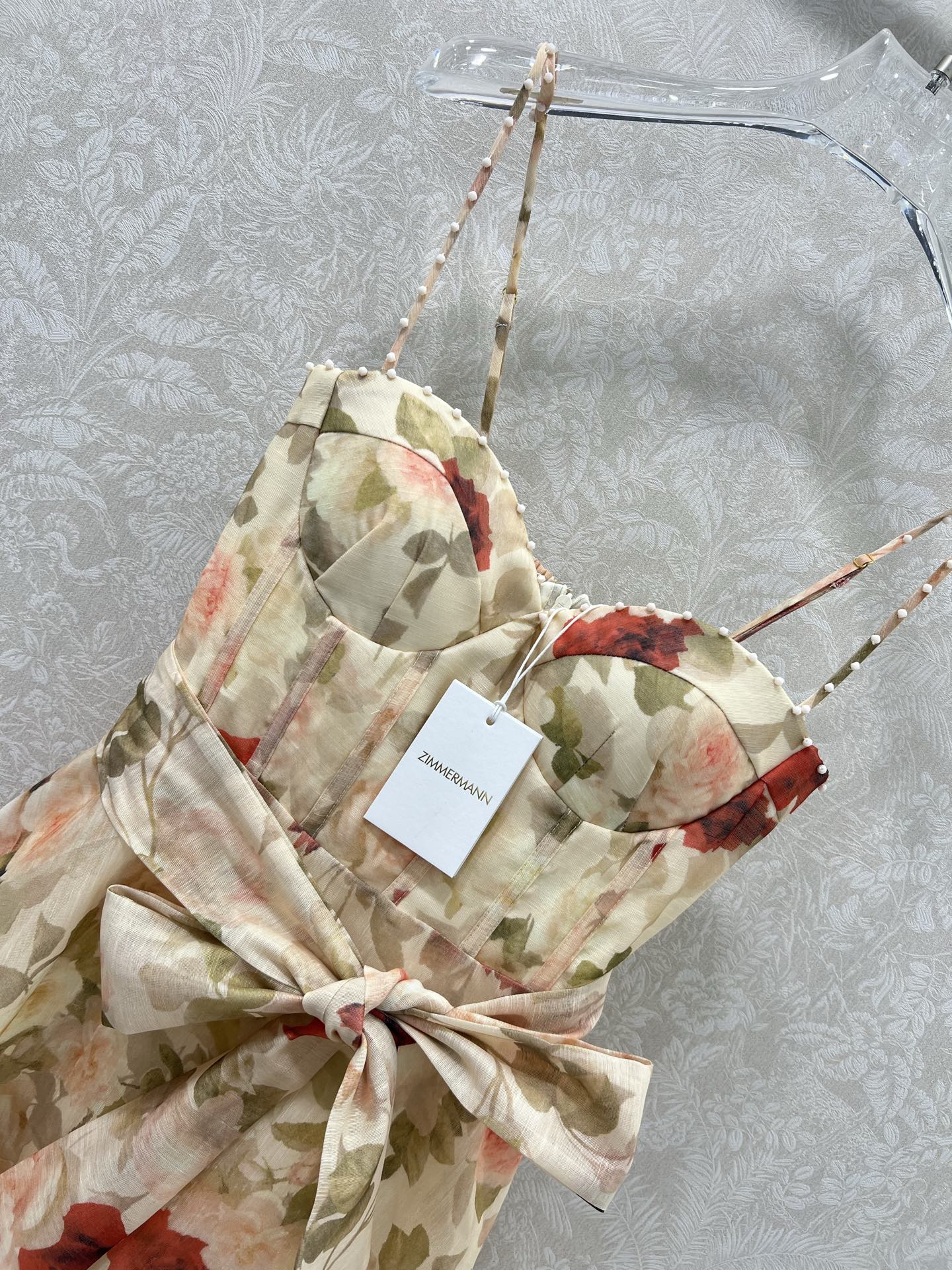 25 new rose print camisole dress
