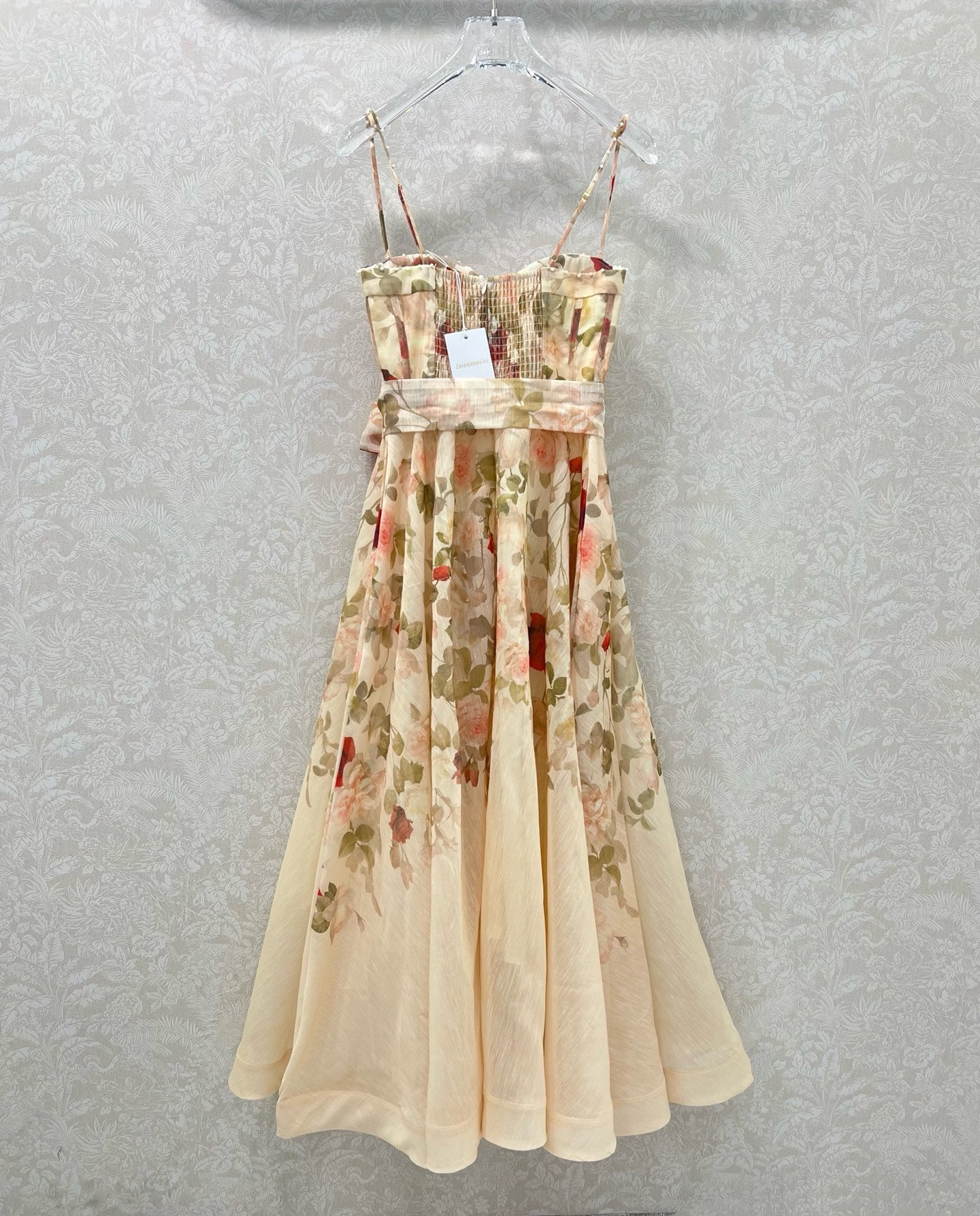25 new rose print camisole dress