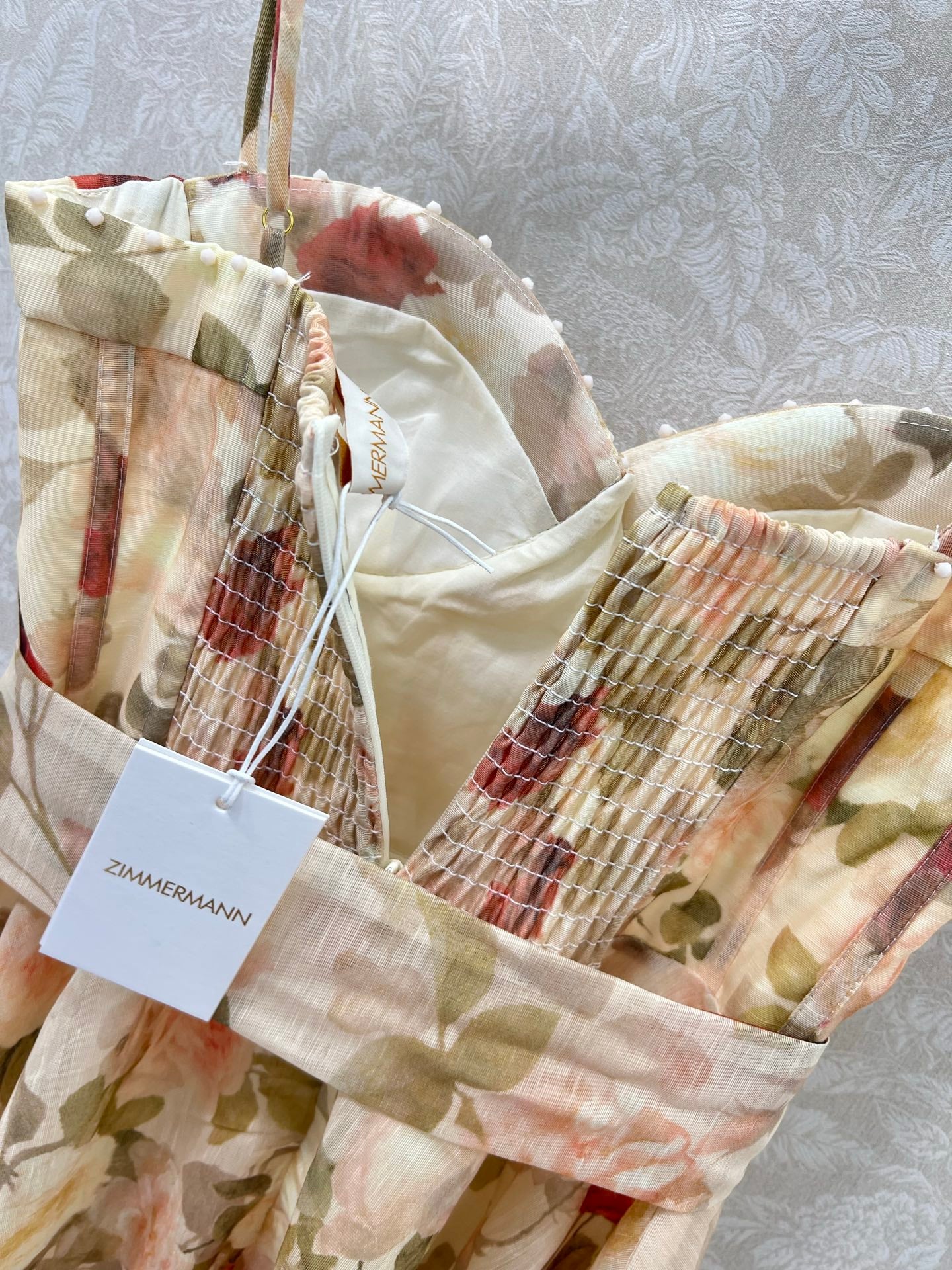 25 new rose print camisole dress