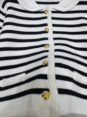 🍂 Retro and trendy leopard print soft knit cardigan jacket