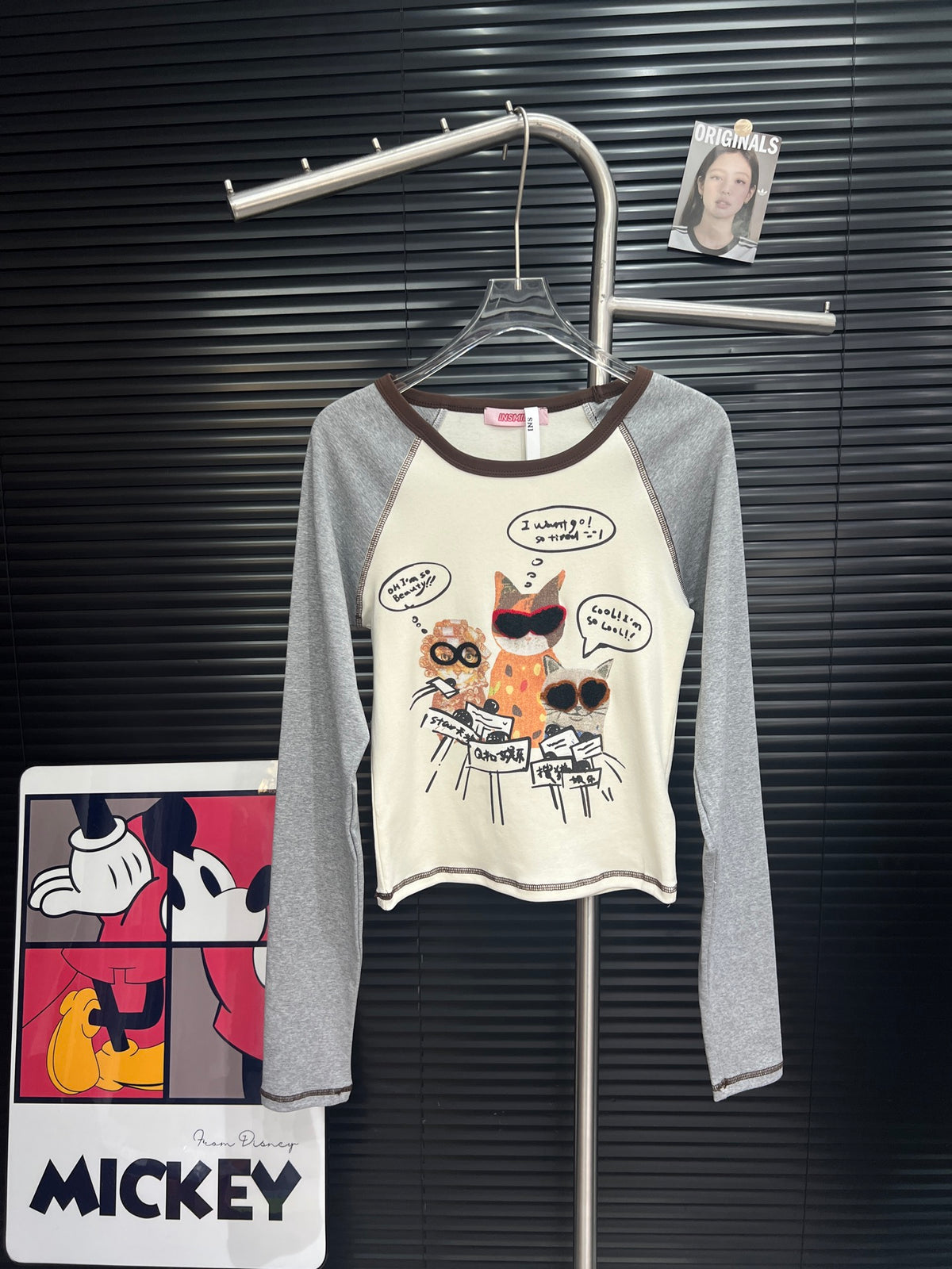 autumn and winter 🔥 New style playful cotton base long sleeved shirt