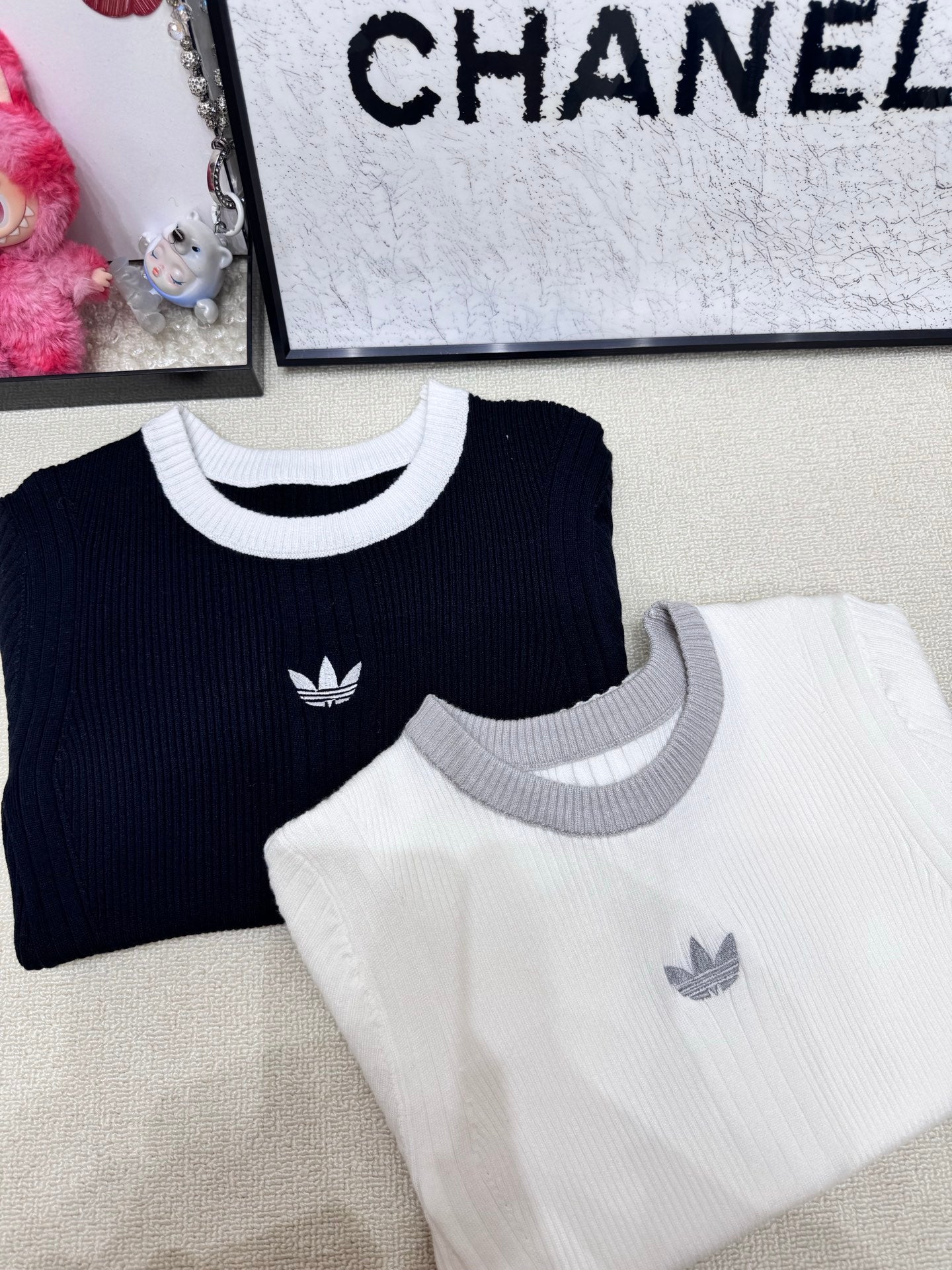 Sports and leisure knitted short sleeves