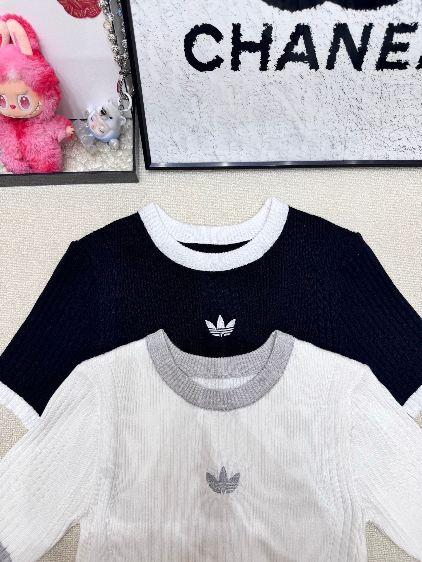 Sports and leisure knitted short sleeves