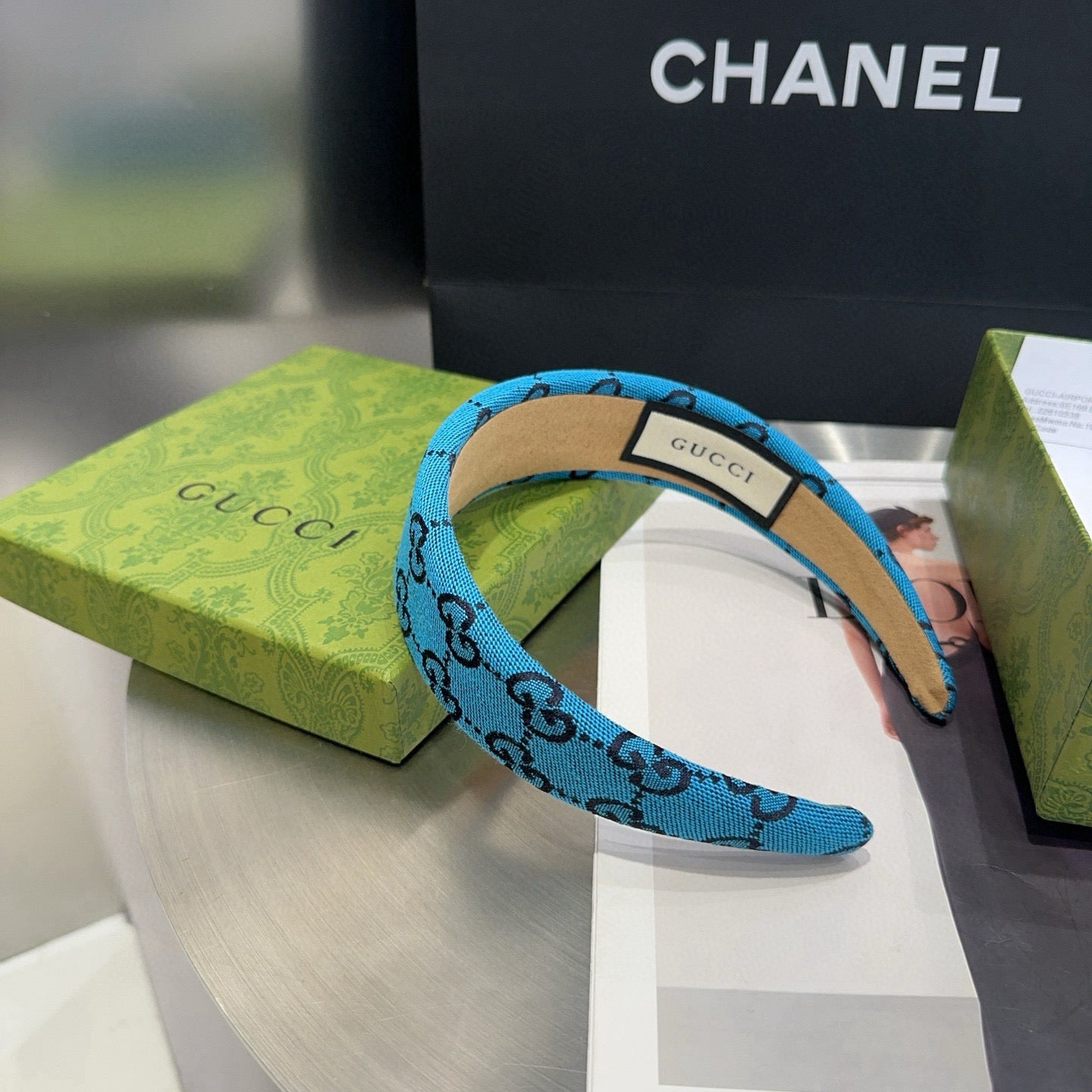 Classic letter headband