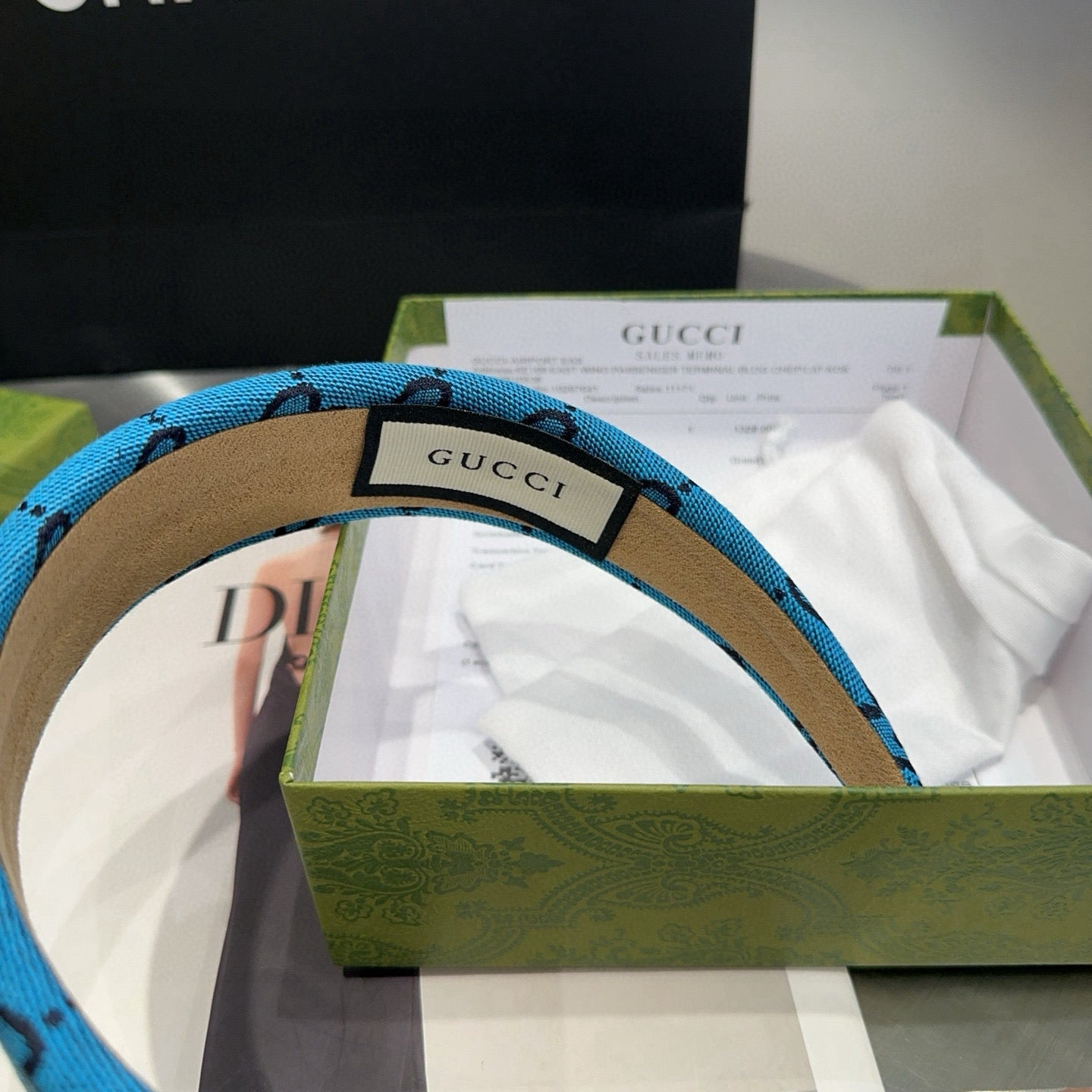 Classic letter headband