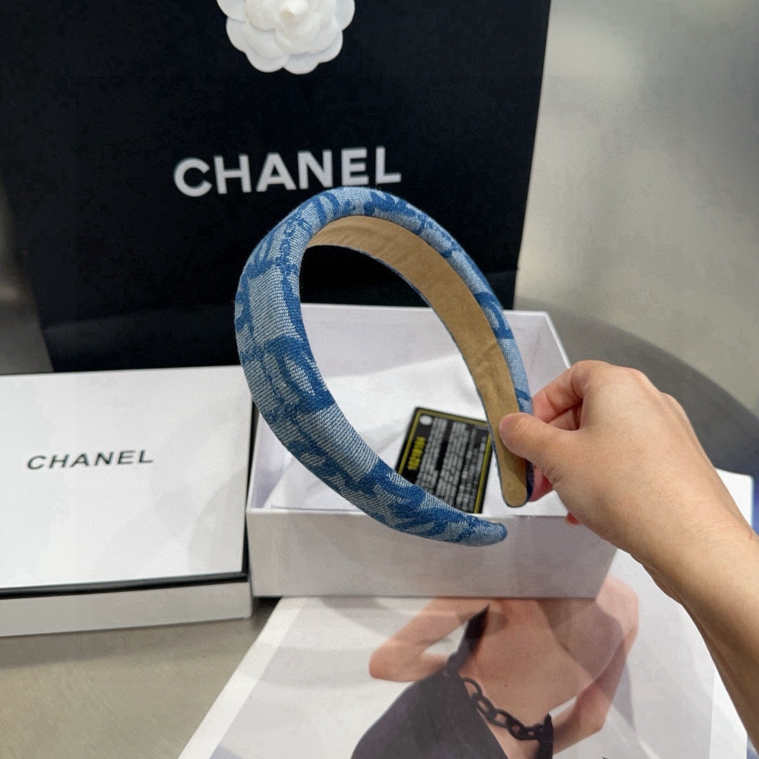 Latest Xiaoxiang denim headband