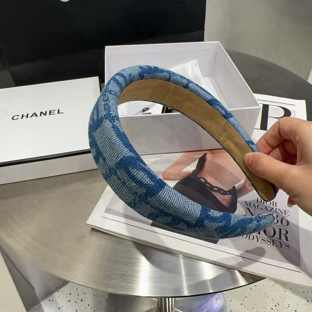 Latest Xiaoxiang denim headband