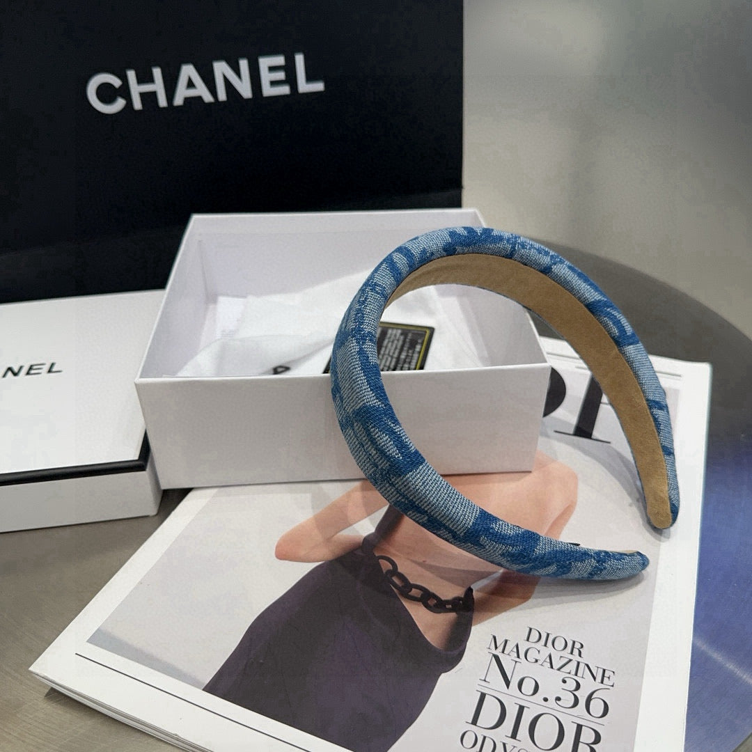 Latest Xiaoxiang denim headband