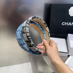 Latest Xiaoxiang denim headband