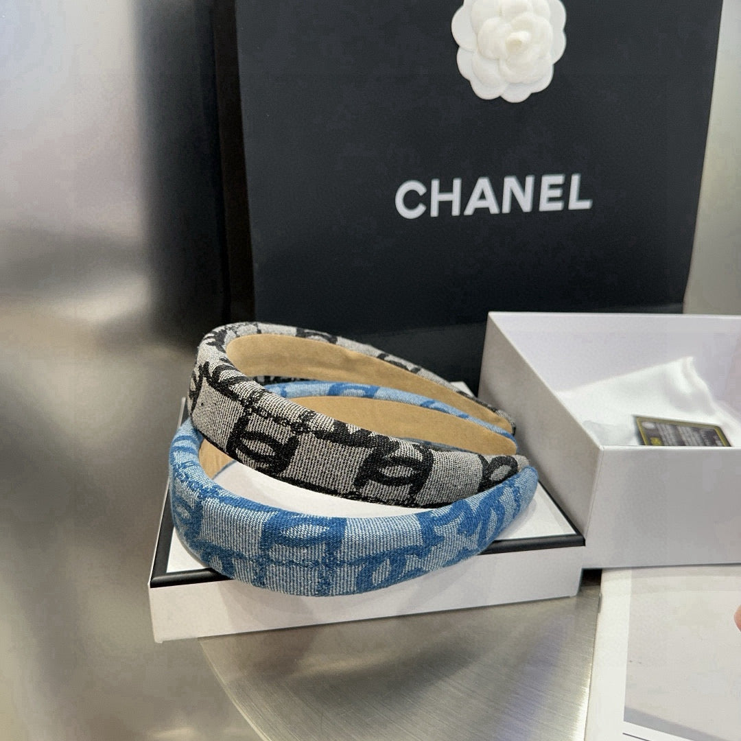 Latest Xiaoxiang denim headband