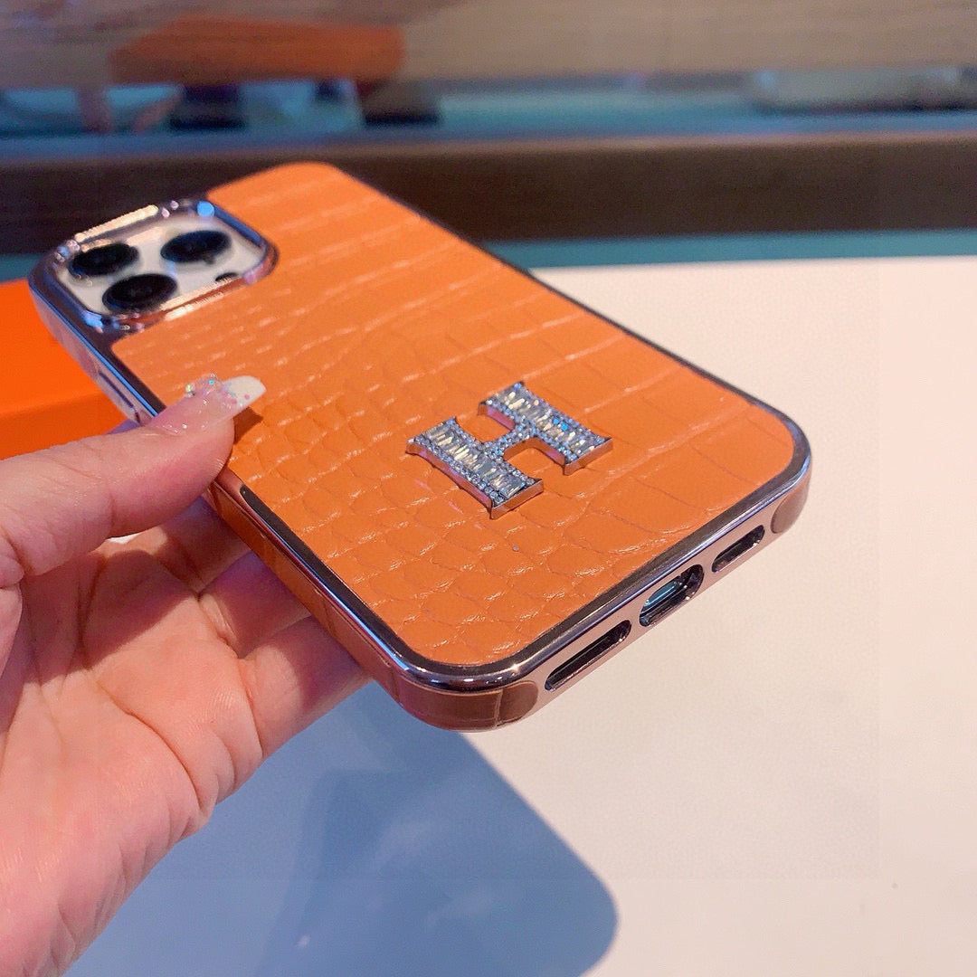 Crocodile patterned  phone case