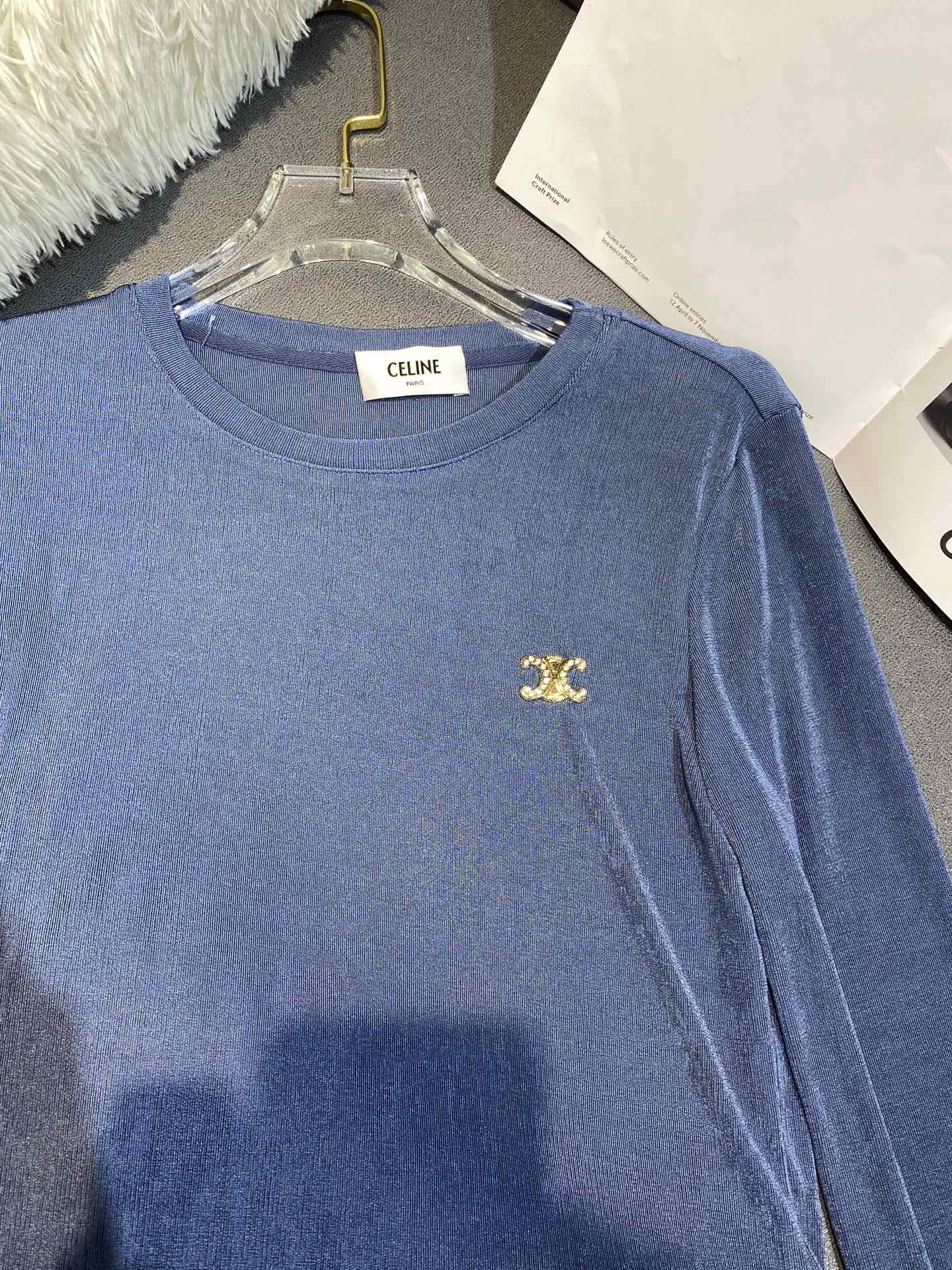 2025 new round neck base shirt